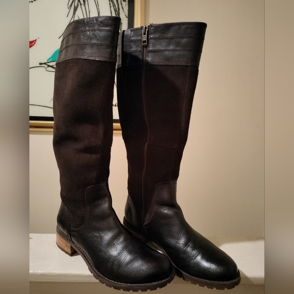Timberland 3995 Brown/Suede/Leather Riding Boots